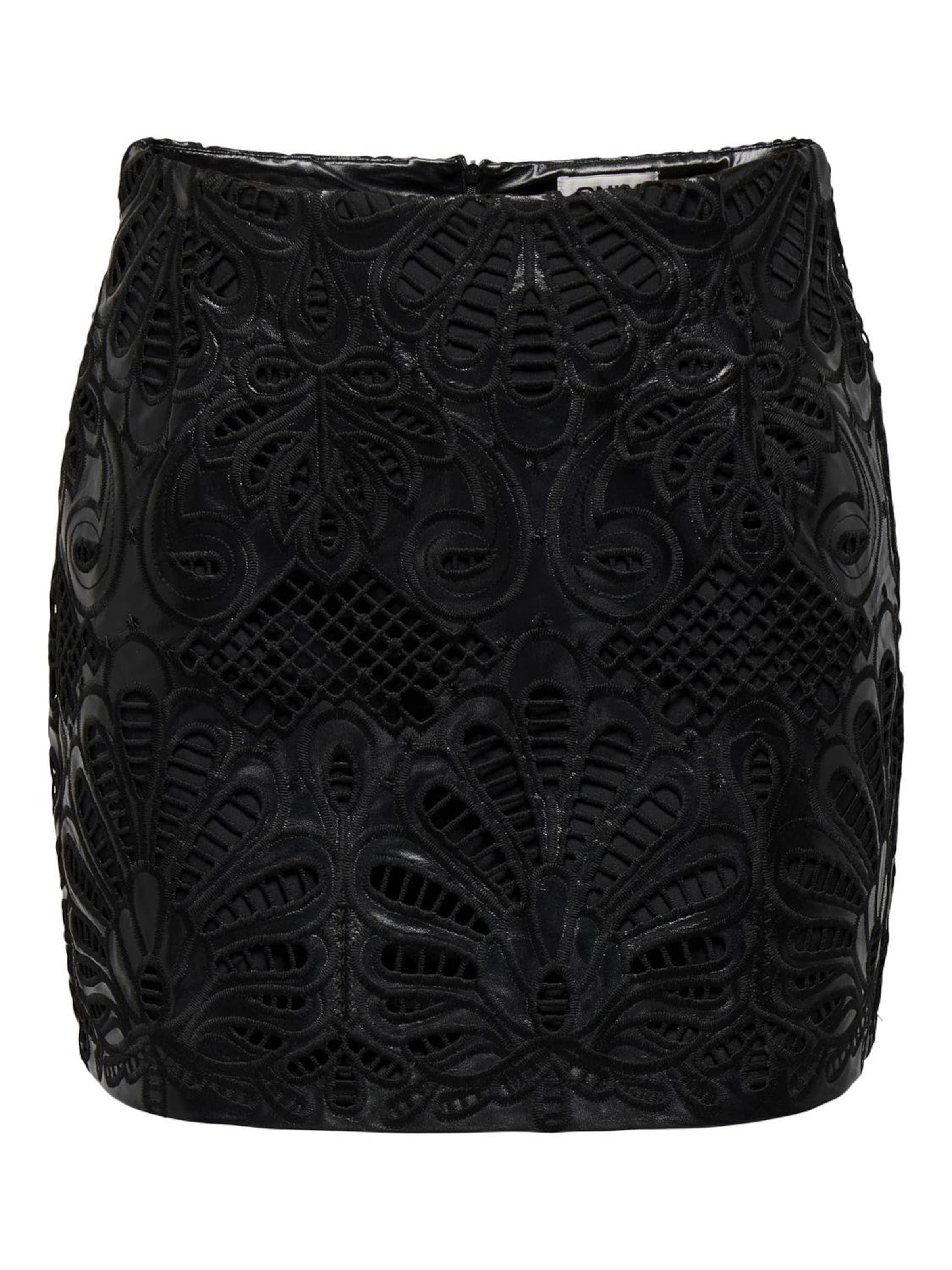 ONLY - Falda 'ONLSIMA' en negro: frente