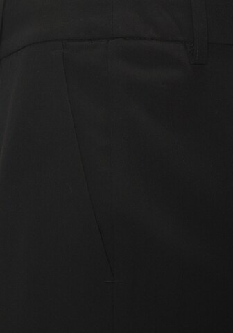 Loosefit Pantalon à plis LASCANA en noir