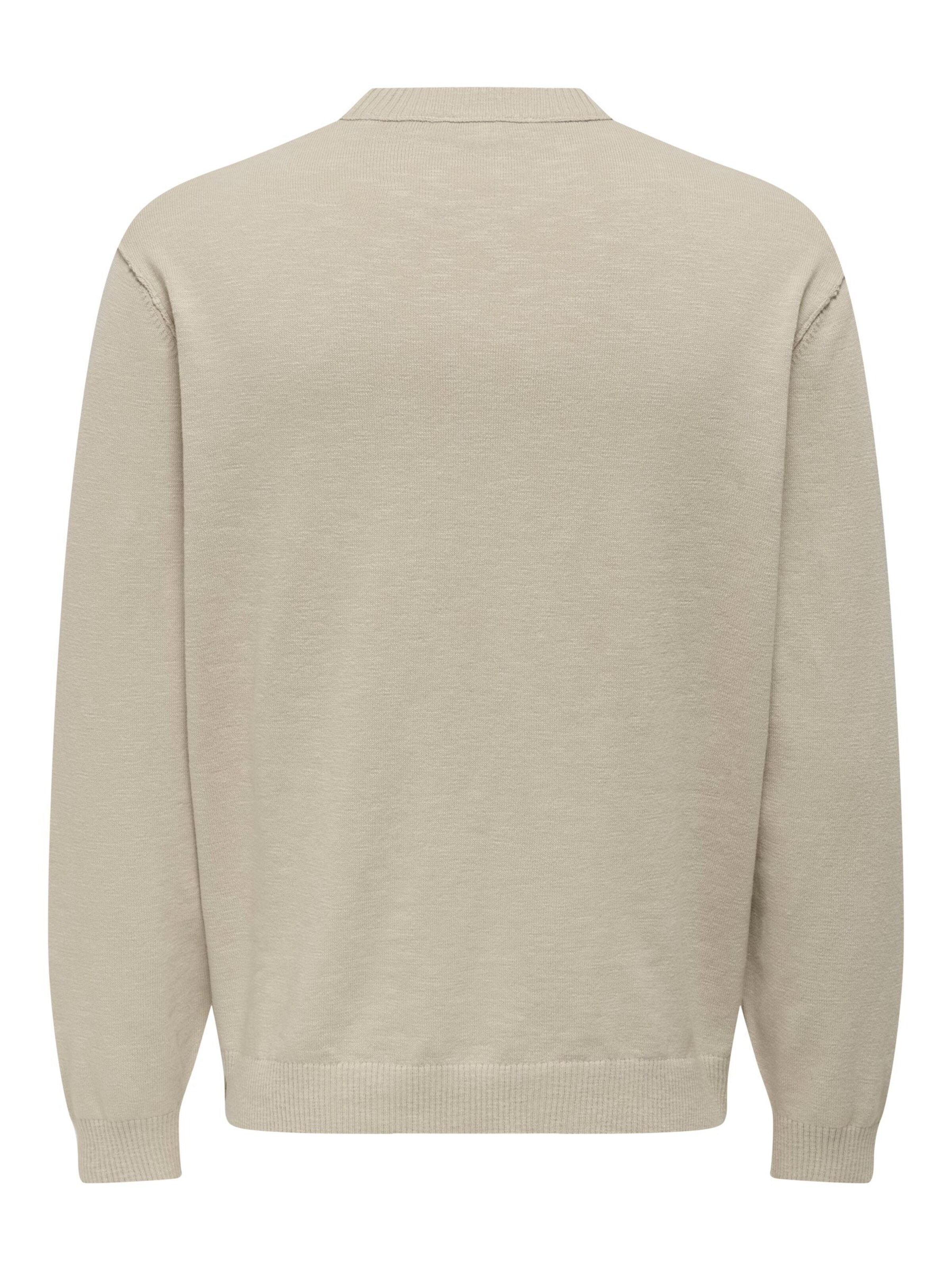 Pull-over 'ONSGame' Only & Sons en beige