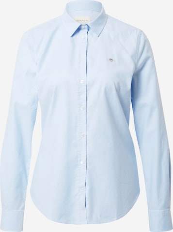 GANT Blouse in Blauw: voorkant