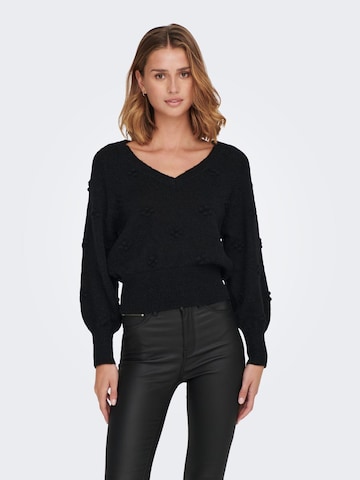 JDY Sweater 'Sigrid' in Black: front