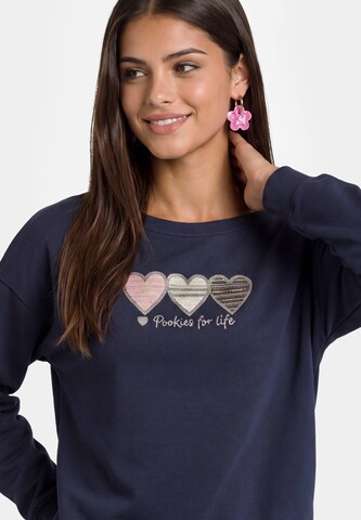 Sweat-shirt MYMO en bleu