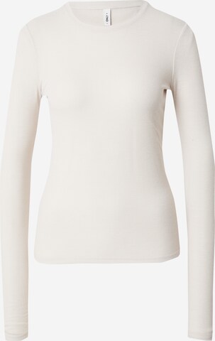 ONLY Shirt 'JOANNA' in Beige: front