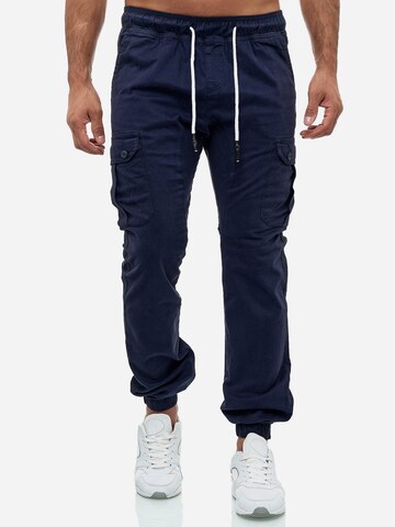 Tazzio Cargohose '16610' in Blau: Vorderseite