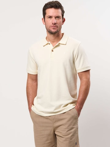 MCS - Ajuste confortable Camisa ' MCMarlon ' en blanco: frente