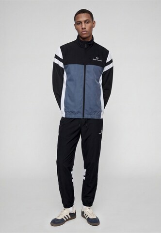 Sergio Tacchini Trainingsanzug in Schwarz: Vorderseite