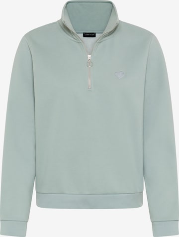 LAURA SCOTT Sweatshirt in Grün: Vorderseite