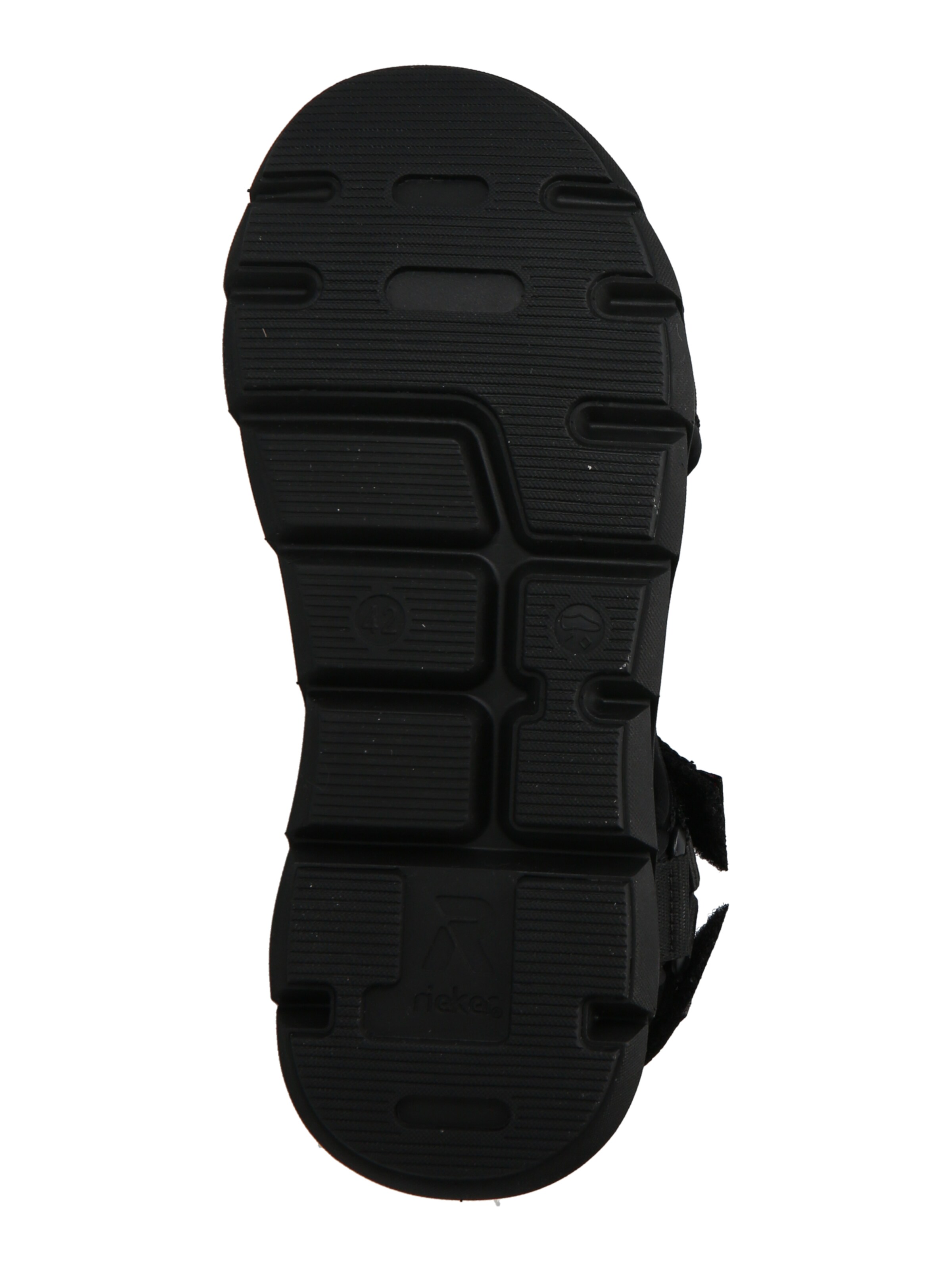 Sandale trekking de la Rieker Sport pe negru