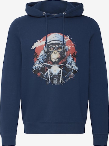 BLEND Hoodie ' BHRona ' in Blau: Vorderseite