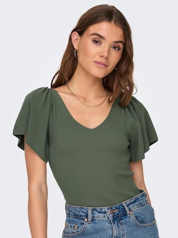 ONLY Sweater 'Leelo' in Green