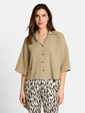 TOM TAILOR Blouse in Green: front