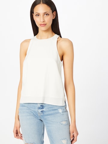 Camicia da donna di Calvin Klein in bianco: frontale