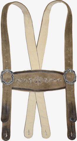 Rißberg Hosenträger in Beige: Vorderseite