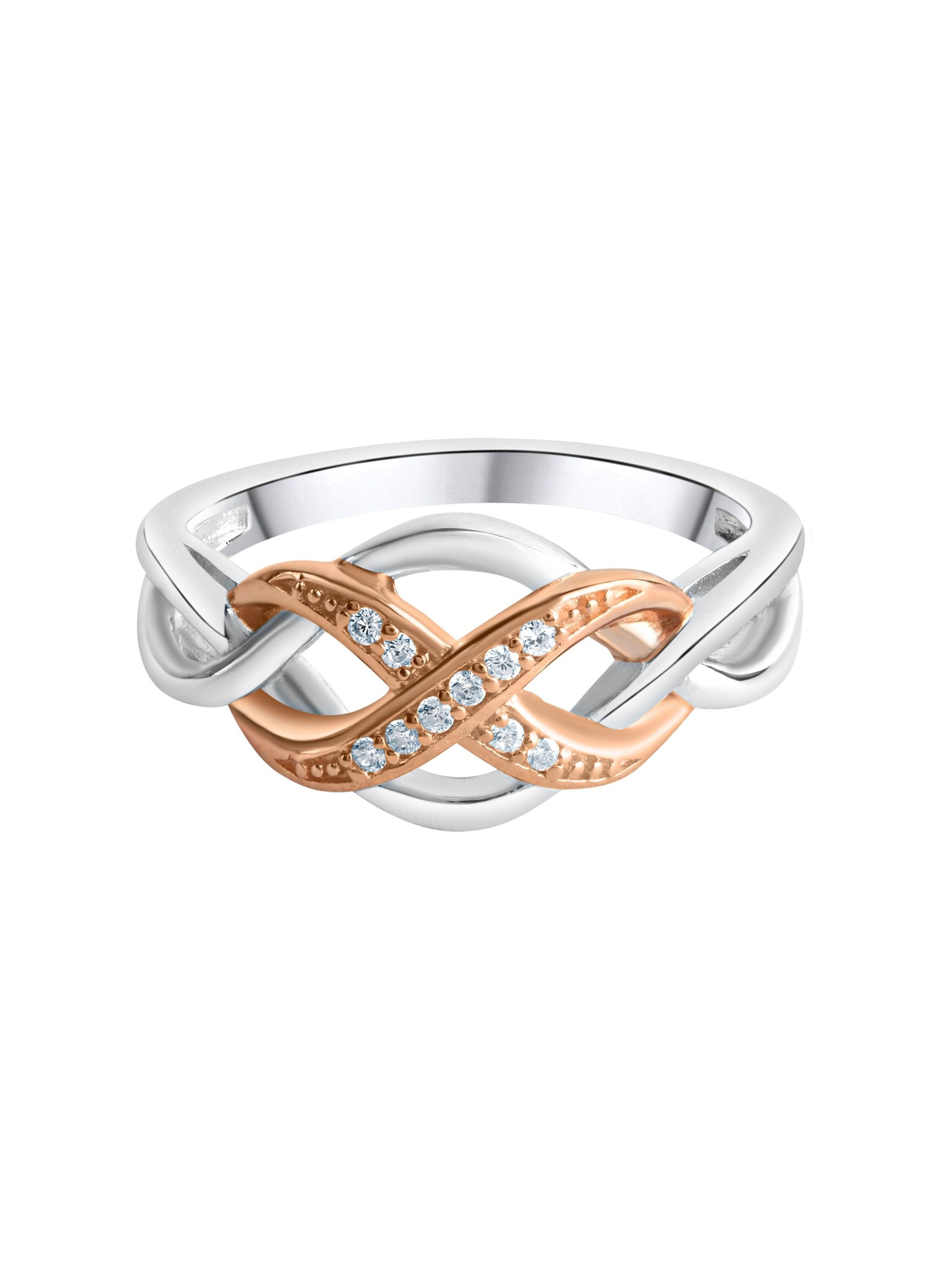 Zeeme Bague en 52 en or / argent, Vue avec produit