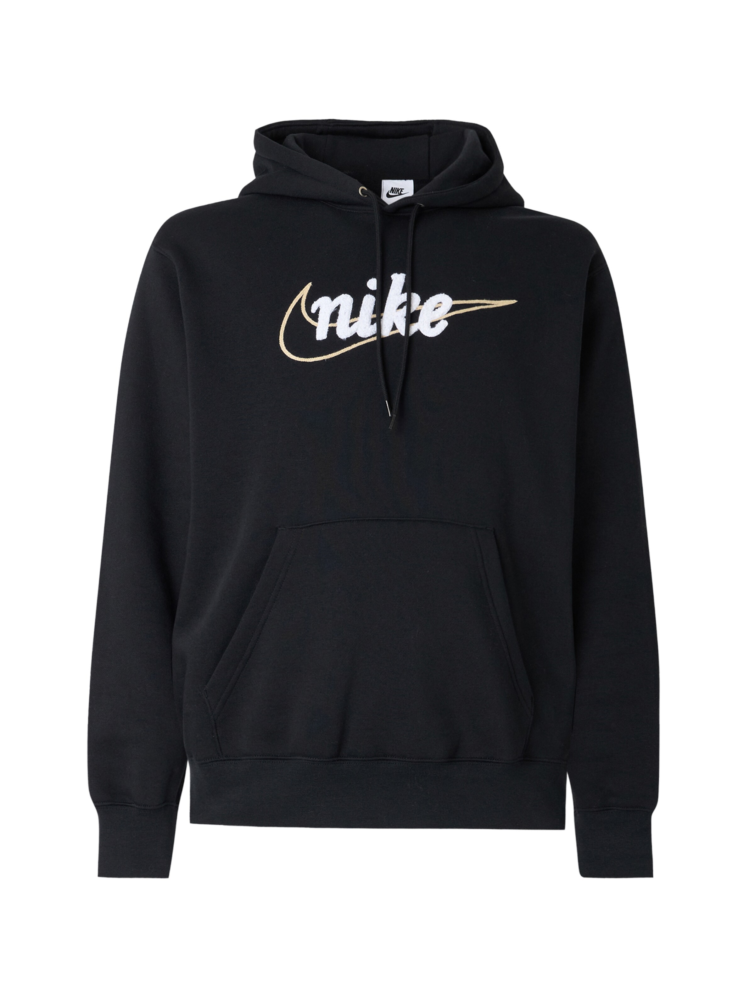 Nike Sportswear Sweatshirt 'Club' i svart: framsida