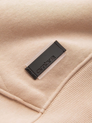 Sweat-shirt Ombre en beige