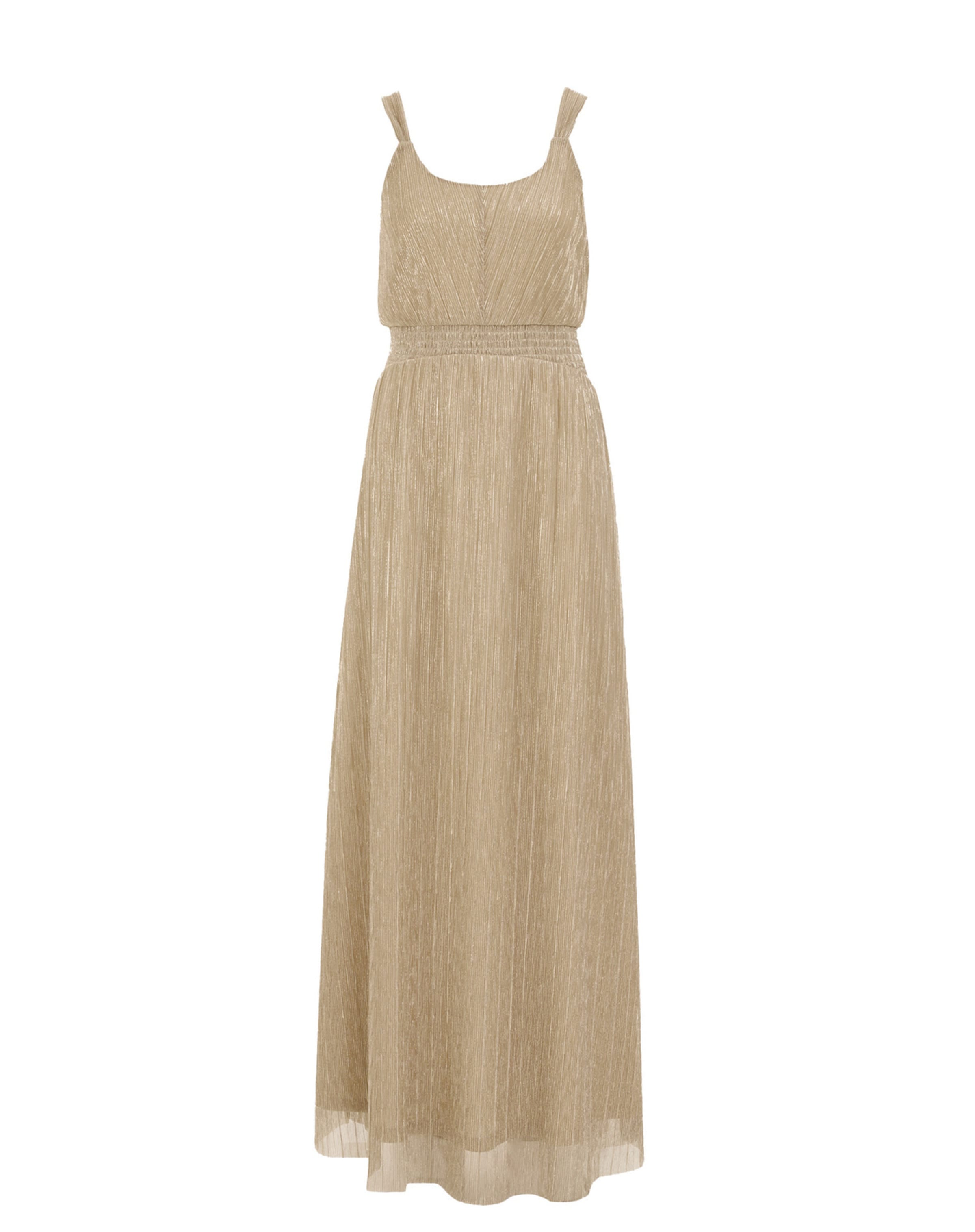 WE Fashion Aftonklänning i guld: framsida