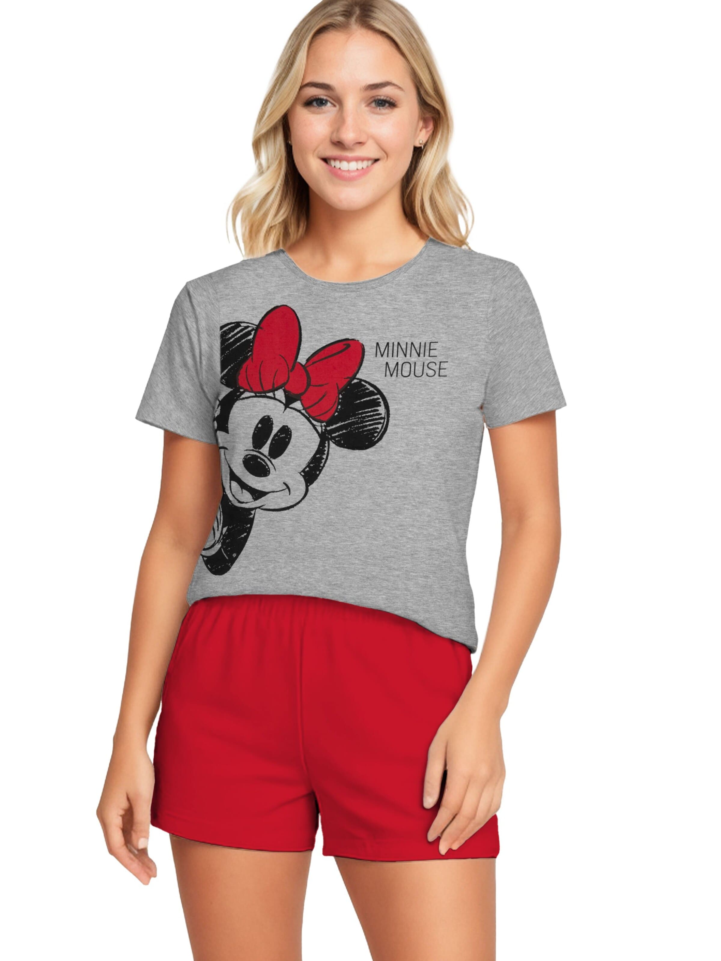 Disney Minnie Mouse Shorty in Grau