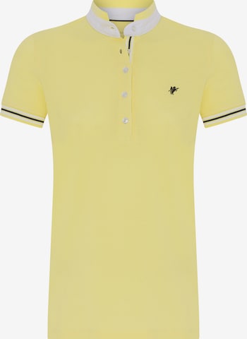 DENIM CULTURE - Camiseta 'Vanessa' en amarillo: frente