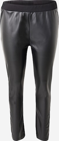 Z-One Slimfit Housut 'Gu44ilia' värissä musta: etupuoli