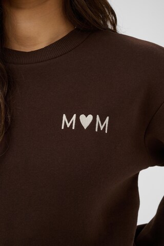 Kaffe Sweatshirt in Braun