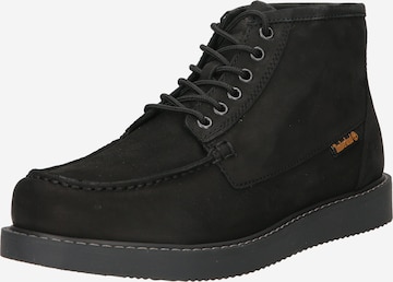 TIMBERLAND Nöörsaapad 'Newmarket II', värv must: eest vaates