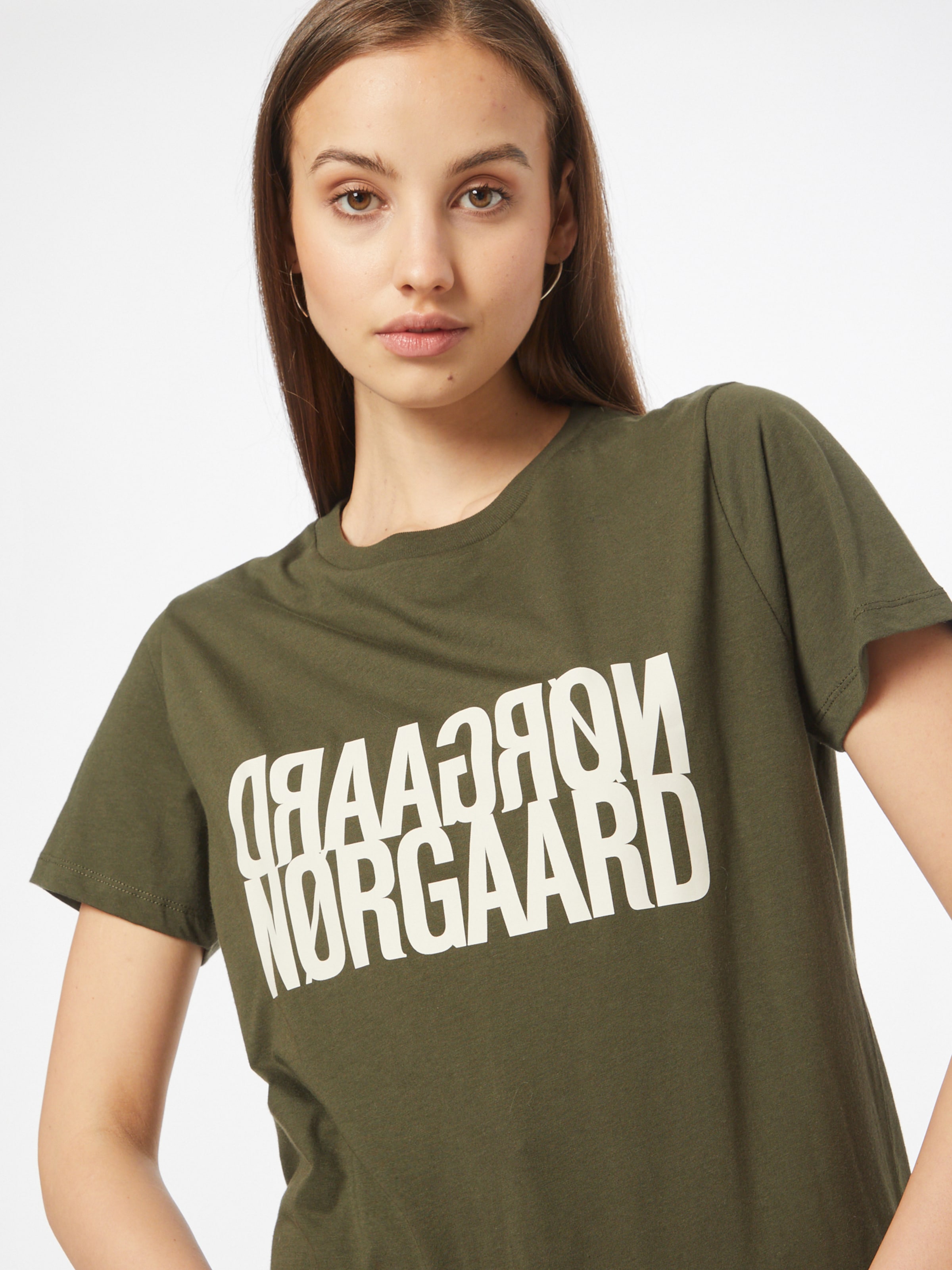T-shirts et tops T-Shirt MADS NORGAARD COPENHAGEN en Olive 