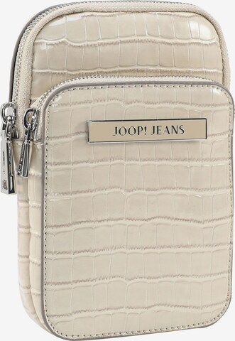 JOOP! Jeans Crossbody Bag 'Domenica Croco Maria' in Grey