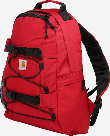 Carhartt WIP Backpack 'Kickflip' in Red: front