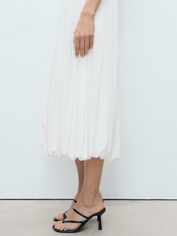 MANGO Dress 'Pumpkin' in White