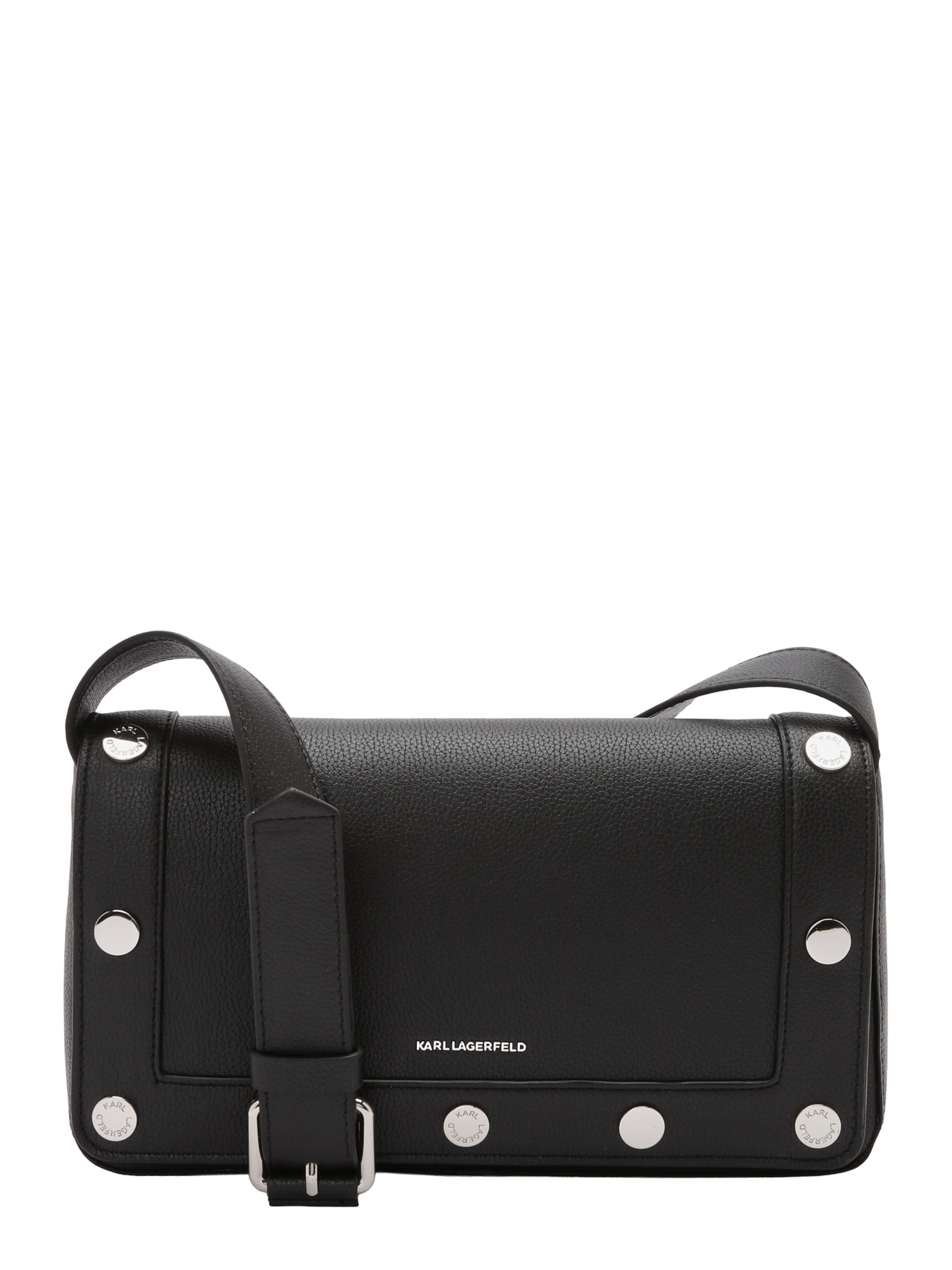Karl Lagerfeld Crossbody Bag 'Rocky Marais' in Black: front
