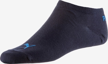 PUMA Дамски чорапи тип терлици в синьо