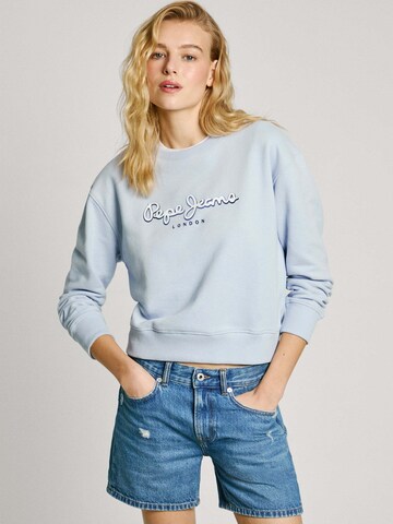 Pepe Jeans - Sudadera 'Maddy' en azul: frente