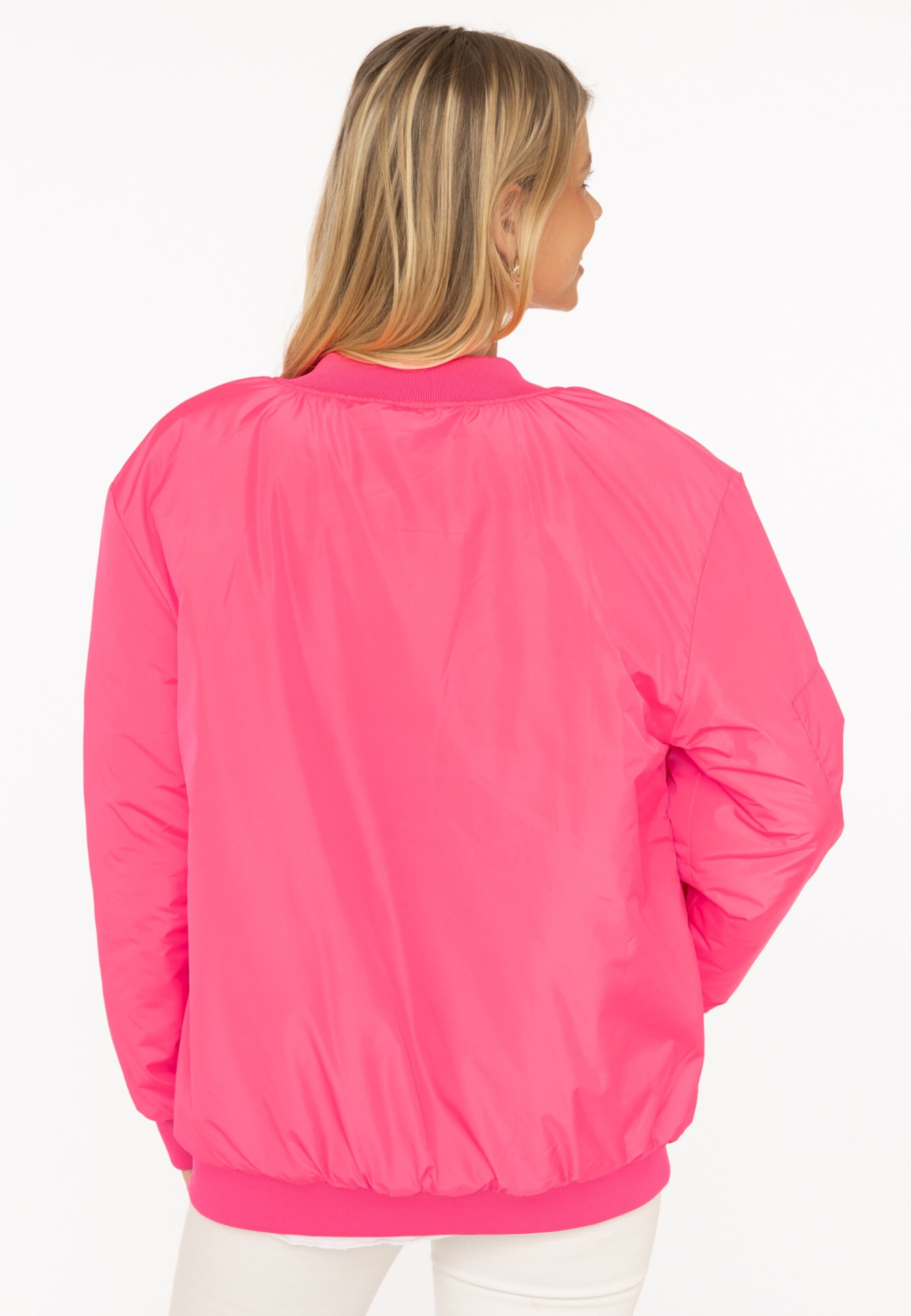 Veste outdoor Zwillingsherz en rose