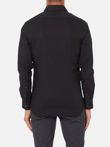 Coupe regular Chemise business Michael Kors en noir