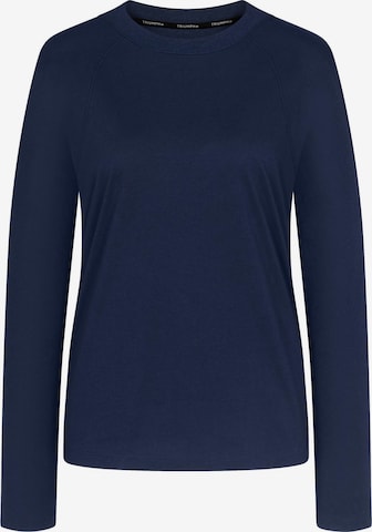 TRIUMPH Longsleeve ' Red Label Mix & Match ' in Blau: Vorderseite