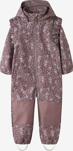 NAME IT Toiminnallinen puku 'NMFAlfa08' värissä lila: etupuoli