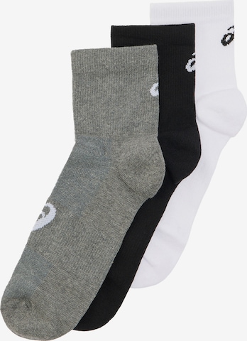 ASICS Athletic Socks in Grey: front