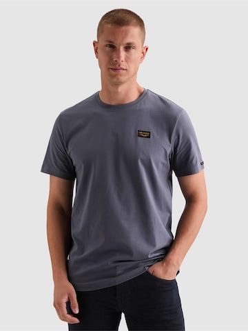 Maglietta 'American Classic T-shirt in cotton with stretch' di PME Legend in lilla: frontale