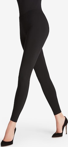 FALKE Leggings 'Seamless' in Black: front