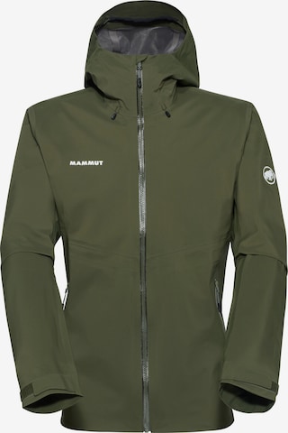 MAMMUT Outdoorjacke in Grün: Vorderseite