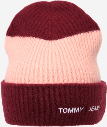 Tommy Jeans Muts 'ACADEMIA' in Rood