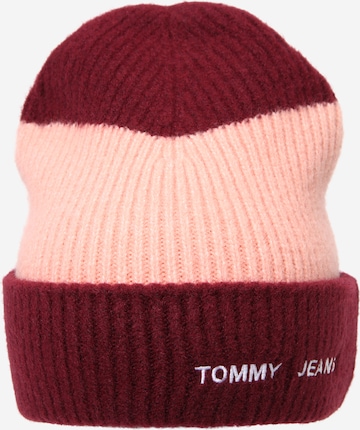 Bonnet 'ACADEMIA' Tommy Jeans en rouge