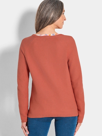 Goldner Gebreid vest in Oranje