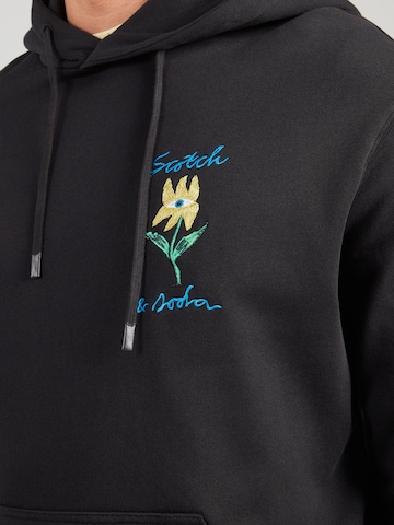 SCOTCH & SODA Sweatshirt i svart