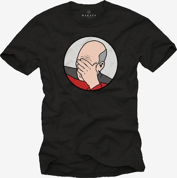 MAKAYA Shirt in Black: front