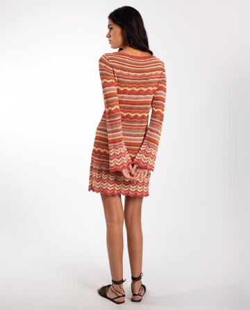 THE-ARE - Vestido de malha em mistura de cores