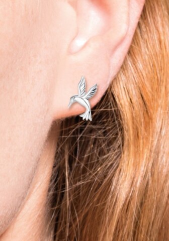 AMOR Earrings in Silver