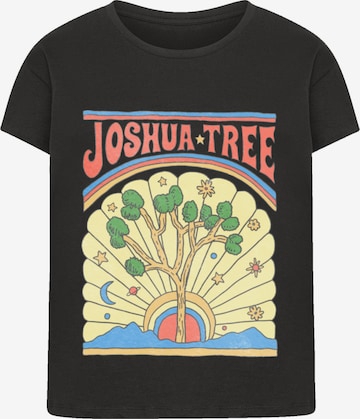 F4NT4STIC Shirt 'US National Parks Joshua Tree' in Black: front