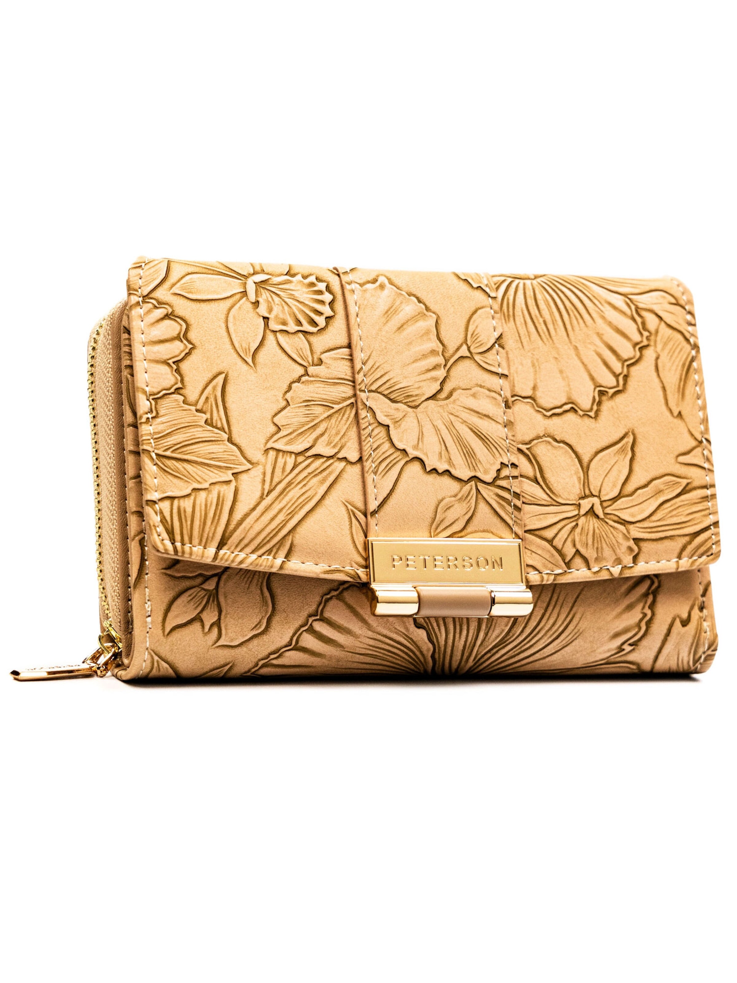 Tomshop24-7 Wallet 'Peterson RFID' in Beige: front